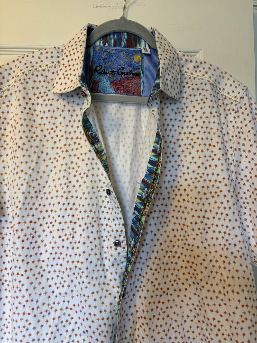 Robert Graham Springhill Classic Fit Short Sleeve Size XL